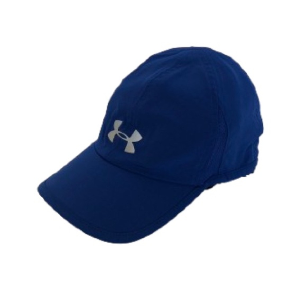 Women’s Under Armour stretch fit hat in Royal blue with adjustable fasteners